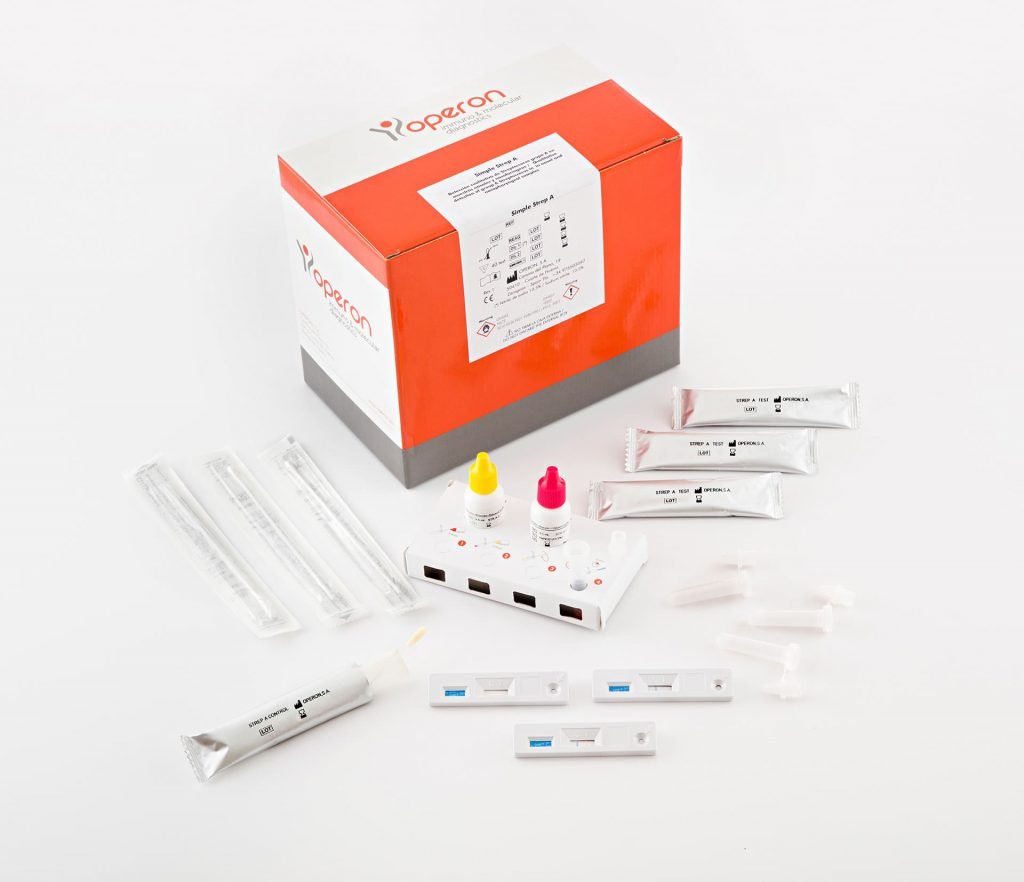 Rapid test for the detection of streptococcus A
