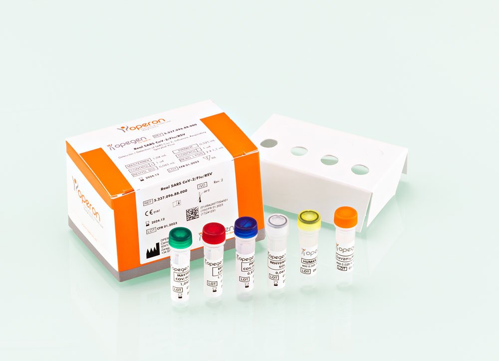 Test de PCR real time para la detección cualitativa de SARS-CoV-2, gripe y RSV