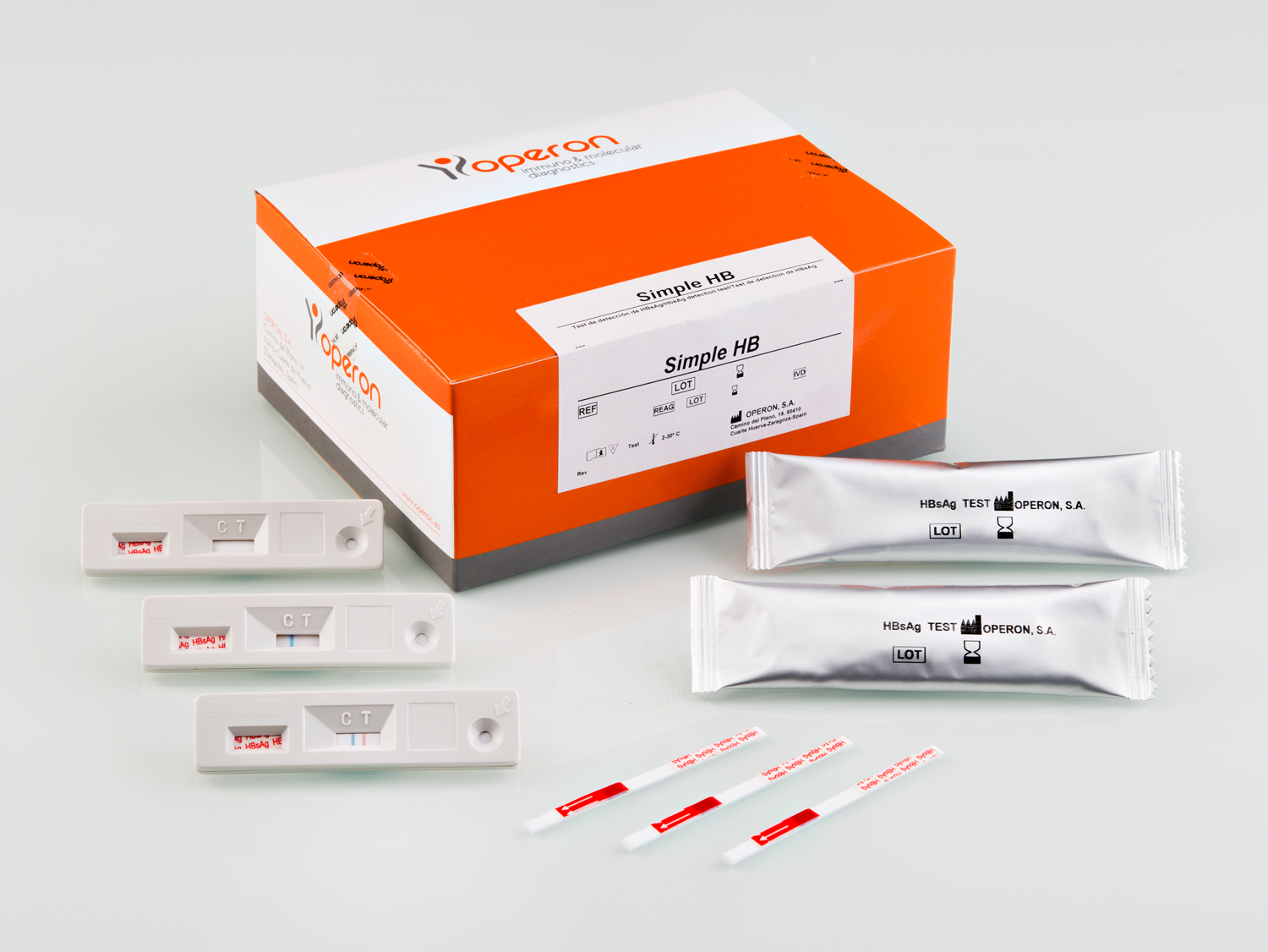 Test rápido para al detección de Hepatitis B en suero
