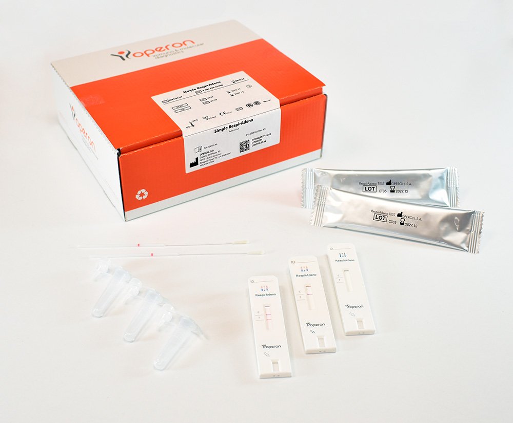 Rapid test for the detection of respiratory adenovirus